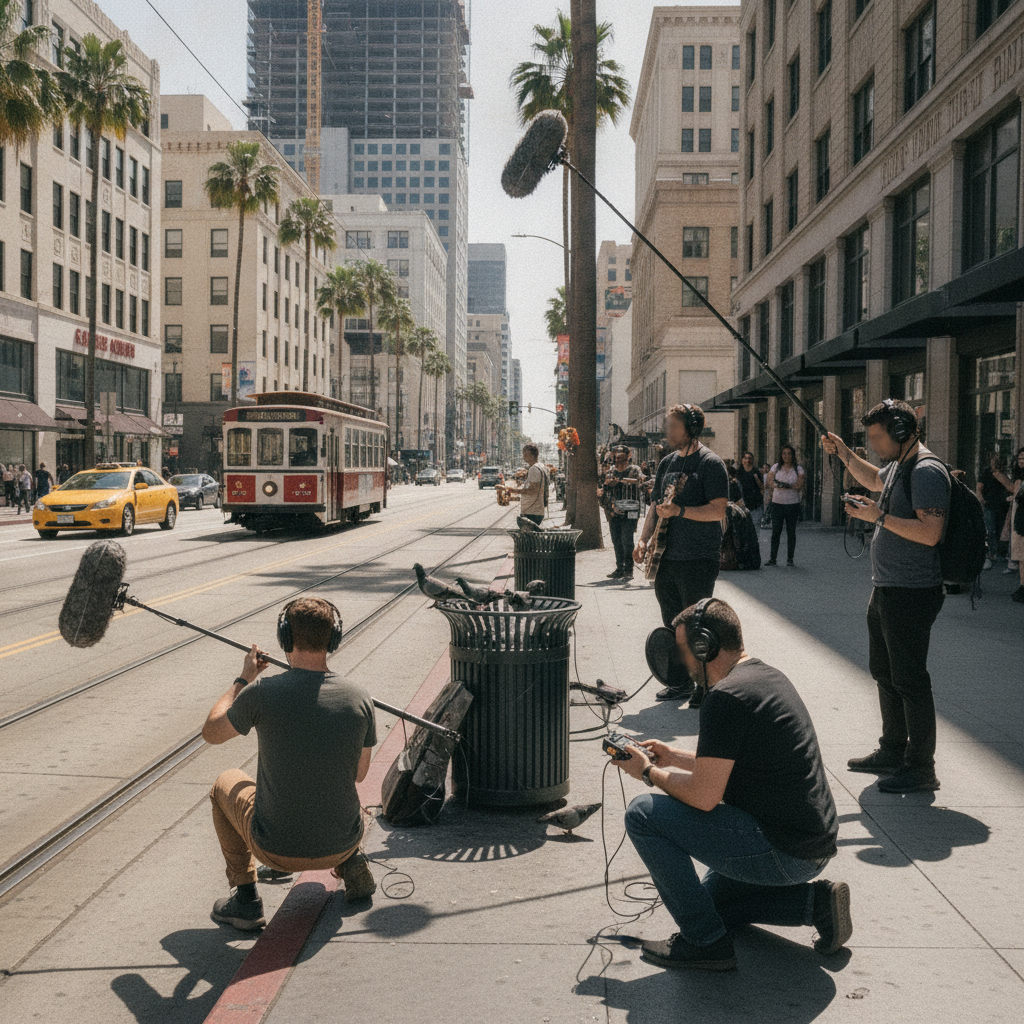 Los Angeles Field Recording Club Documents Everyday Urban Sounds