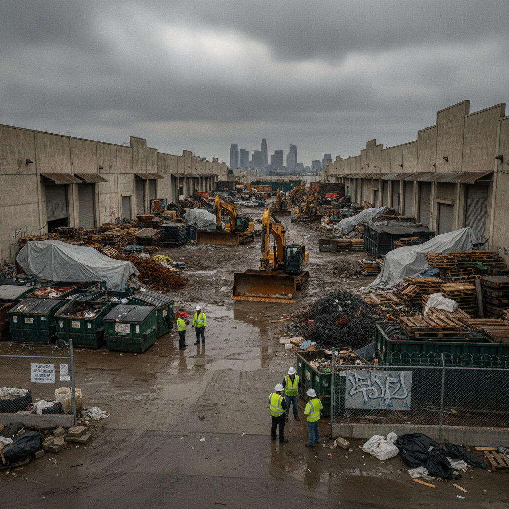 Lineage Logistics Warehouse Cleanup in Boyle Heights Faces Delays and Rising Penalties