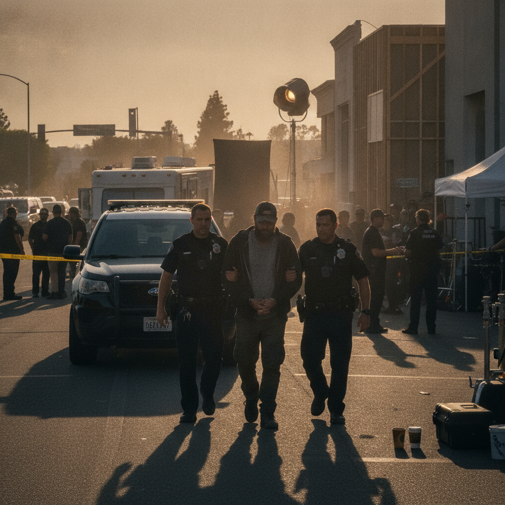 Man Detained After Alleged Threats on North Hollywood Film Set