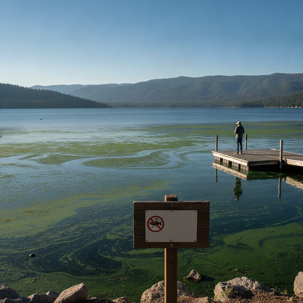 Warnings Issued Over Algal Blooms in Big Bear Lake