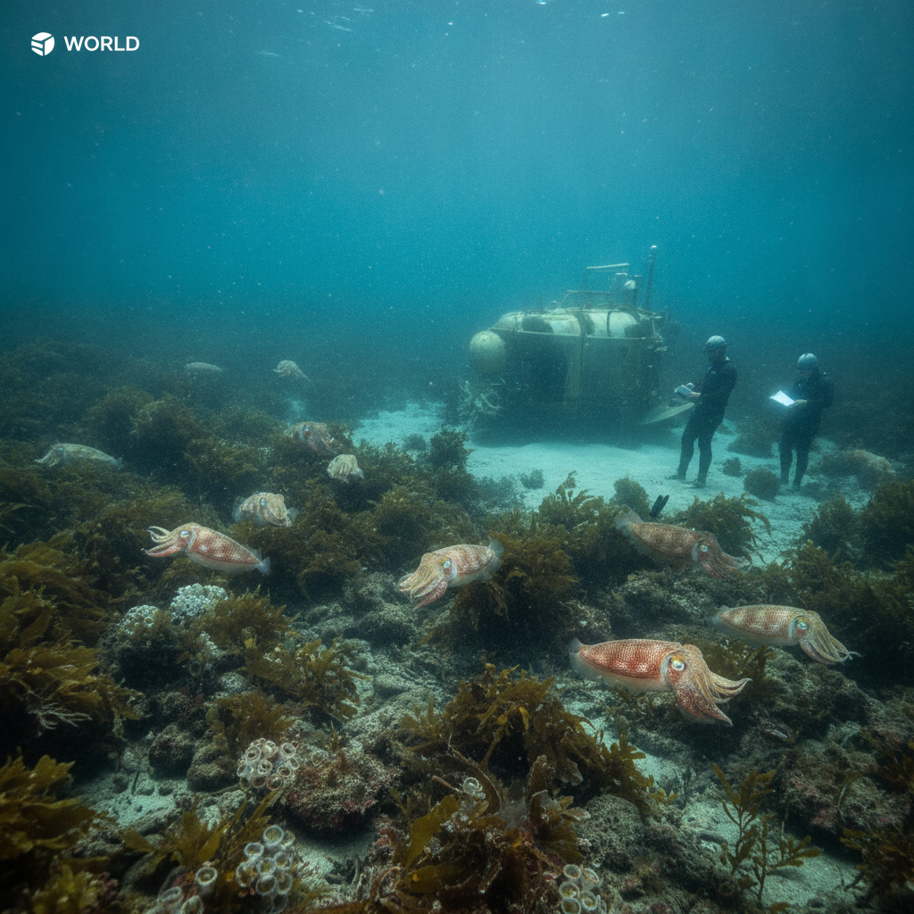 Cuttlefish Mating Numbers Fall Sharply in Australia