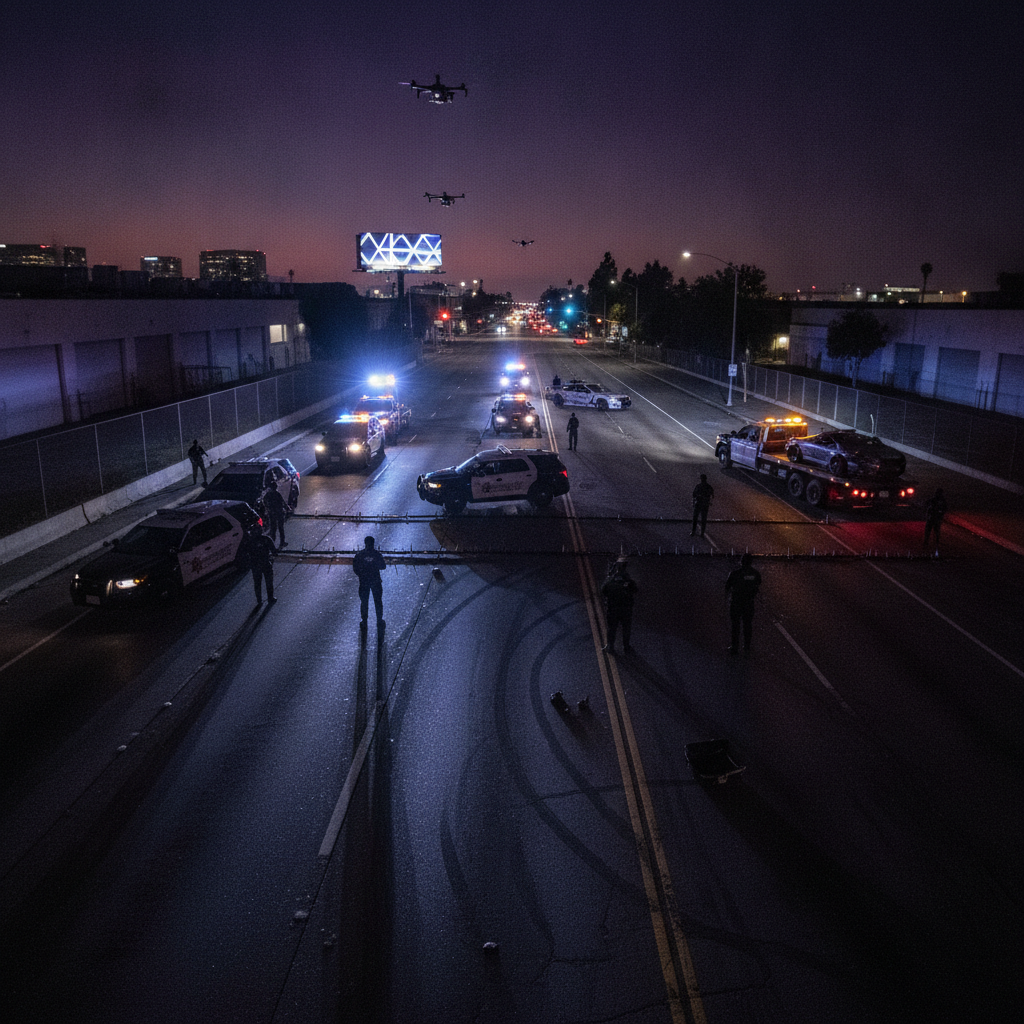 Los Angeles Sheriff's Department Steps Up Action Against Street Takeovers