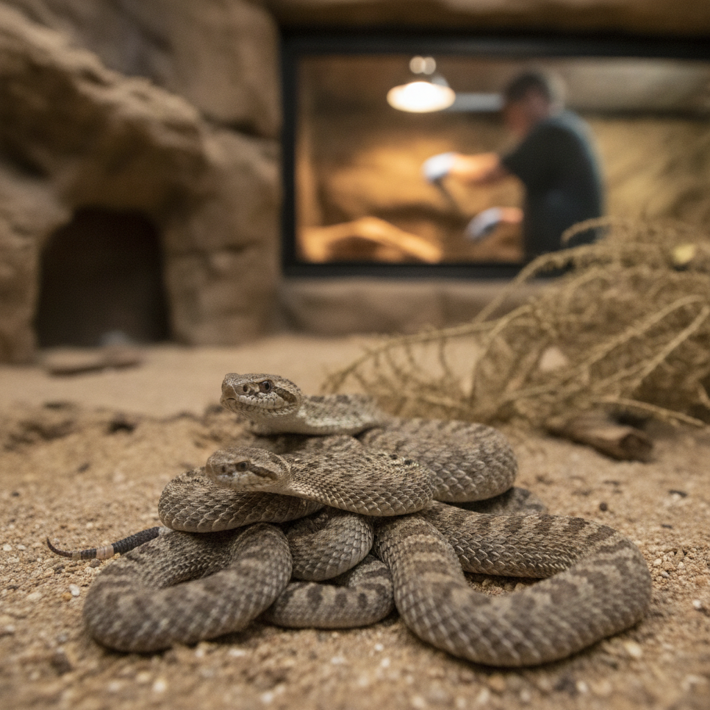 Los Angeles Zoo Produces First Zoo-Bred Litters of Threatened Rattlesnake