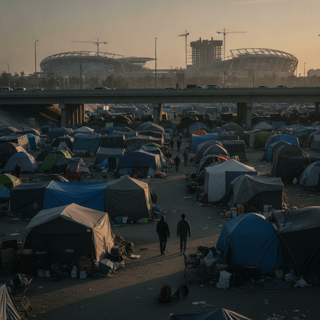 Researchers Project Nearly 6,000 Unsheltered Near LA Olympic Venues