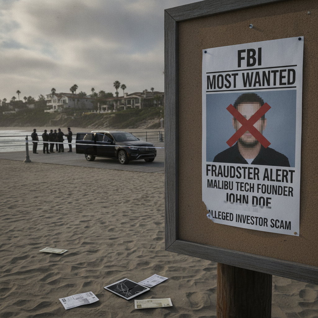 Malibu Tech Founder Added to FBI Most Wanted Fraudsters List After Investor Scam
