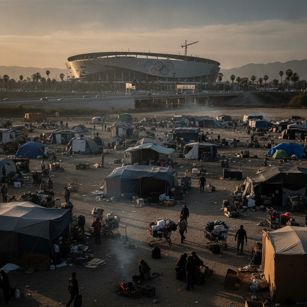 Report Estimates Nearly 6,000 Unhoused Near Los Angeles Olympic Venues