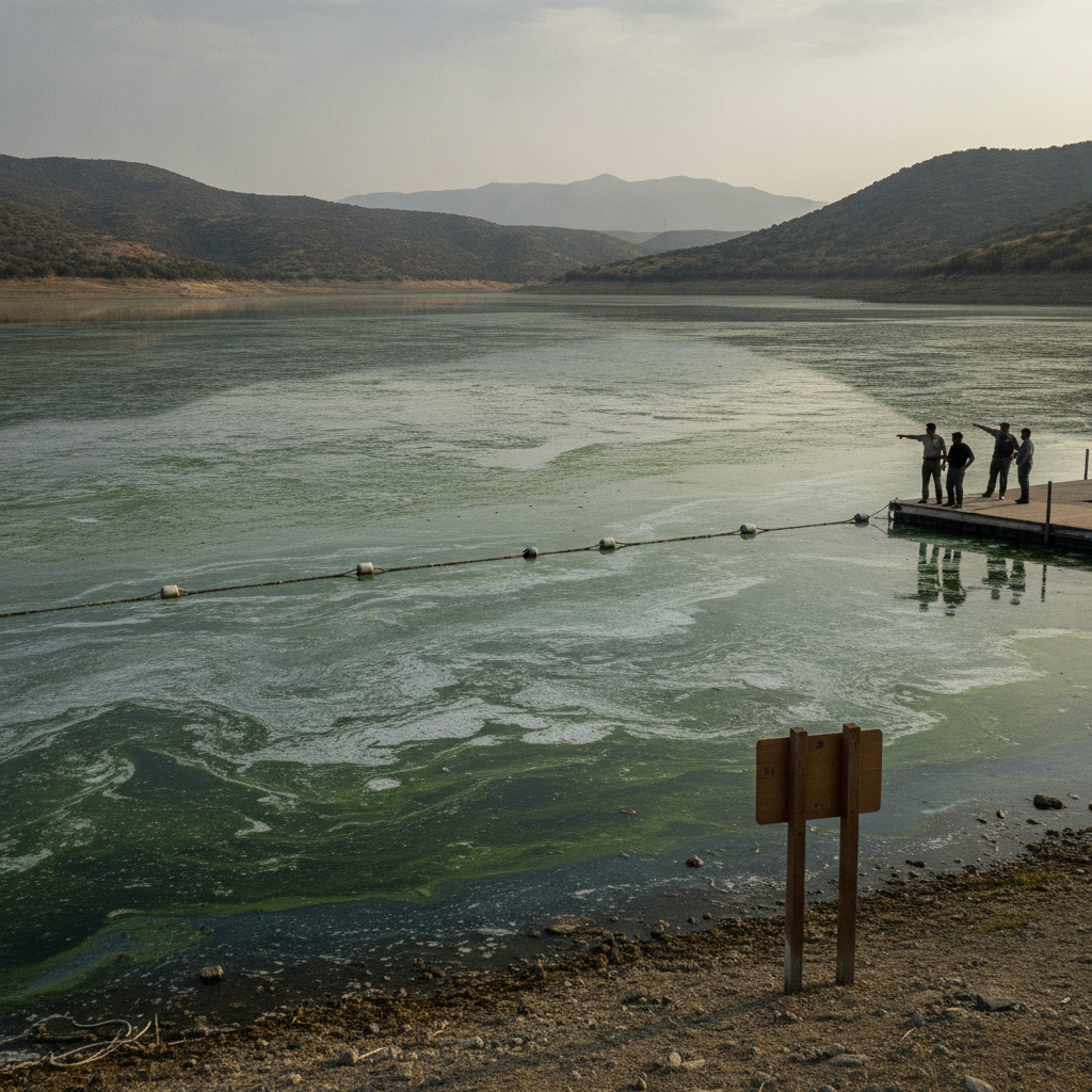Algal Bloom Prompts Advisory at Riverside County's Lake Hemet