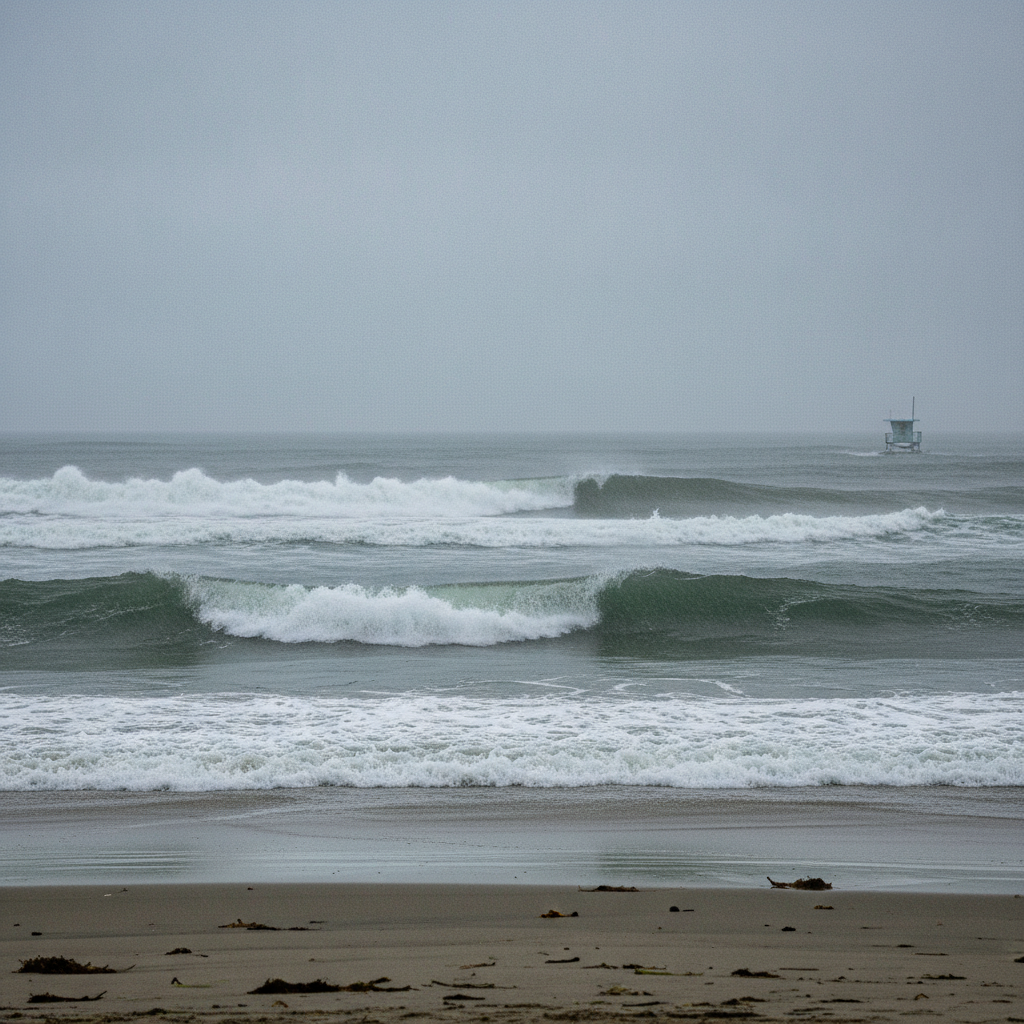 Light Rain and High Surf Expected in Southern California for Labor Day Weekend