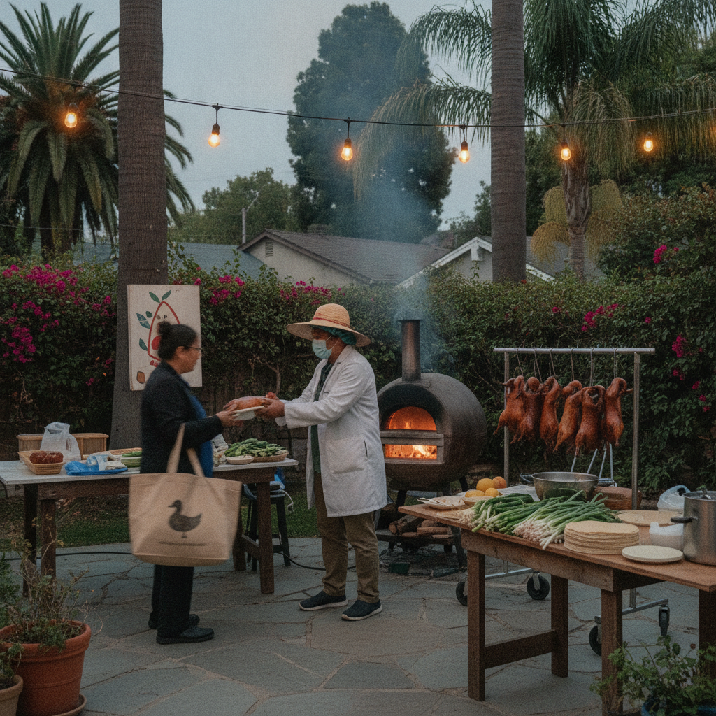 Radiologist Sells Peking Duck from South Pasadena Backyard